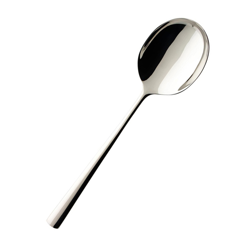 in acciaio INOX con manico in legno Gabriera insalata cucchiaio e forchetta da insalata lunghezza totale: 28 cm 
